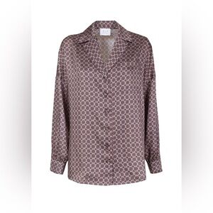 MVP Wardrobe “Stampa Cravatteria” Liberty Button Down Shirt